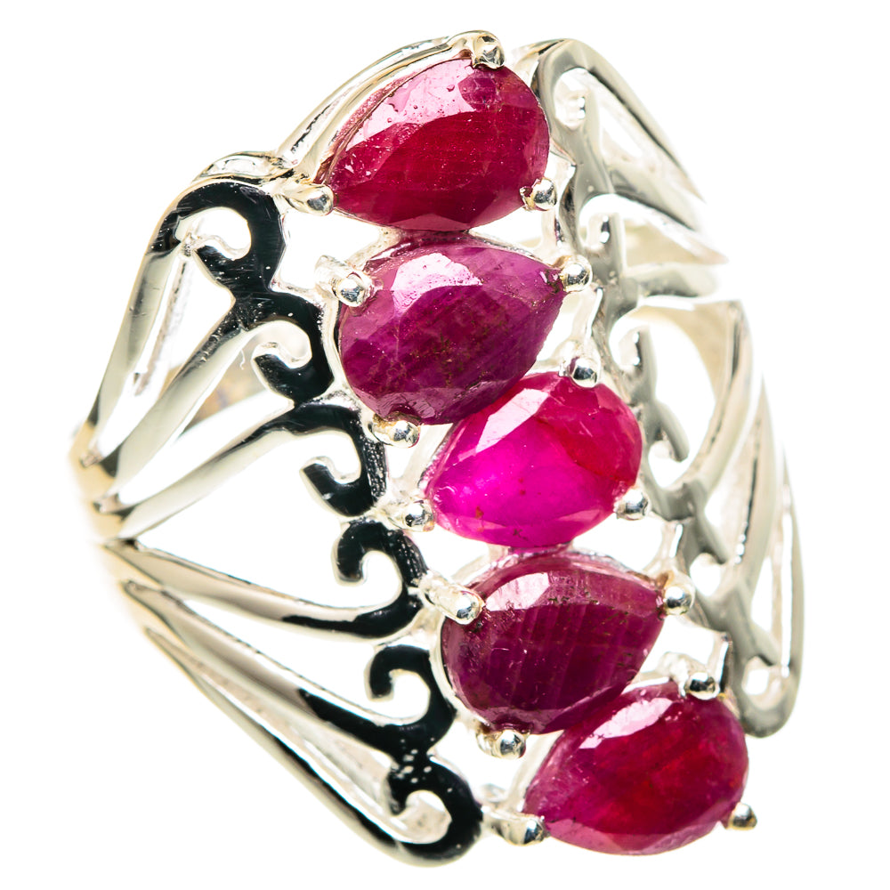 Ruby Rings handcrafted by Ana Silver Co - RING98618