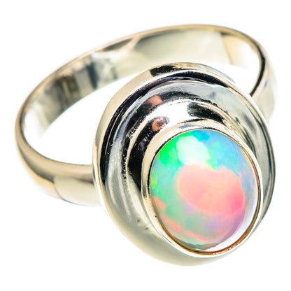 Ethiopian Opal Rings handcrafted by Ana Silver Co - RING98639