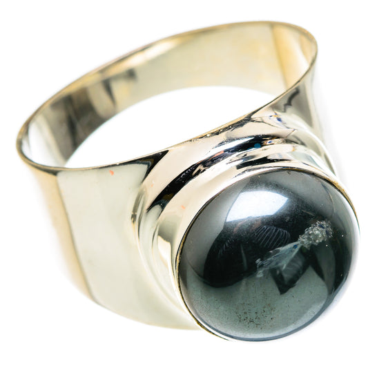 Hematite Rings handcrafted by Ana Silver Co - RING98642