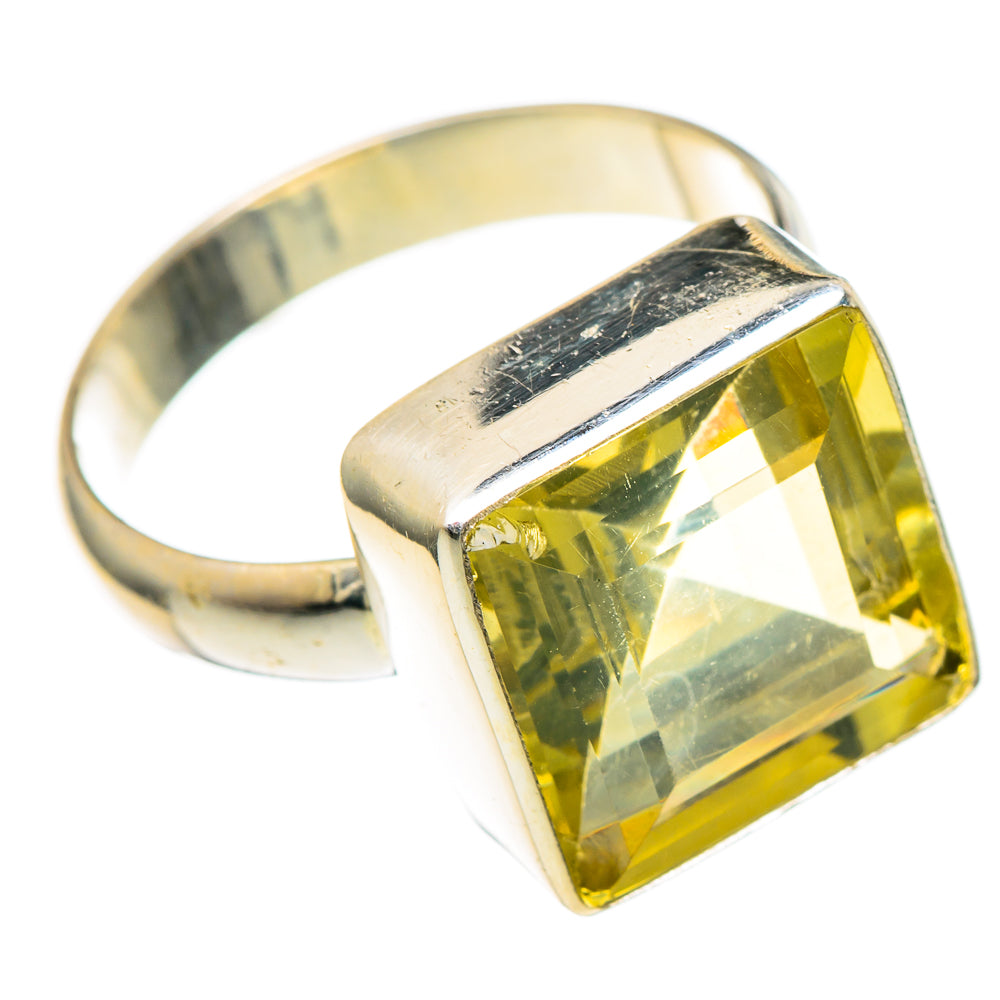 Citrine Rings handcrafted by Ana Silver Co - RING98644