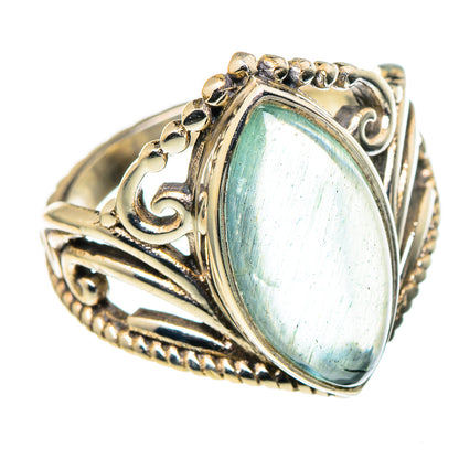Aquamarine Rings handcrafted by Ana Silver Co - RING98647