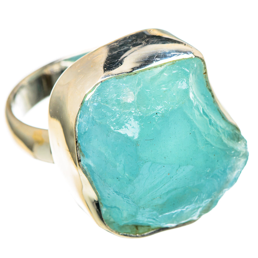 Aquamarine Rings handcrafted by Ana Silver Co - RING98650