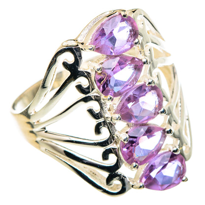 Color Change Alexandrite (lab.) Rings handcrafted by Ana Silver Co - RING98665
