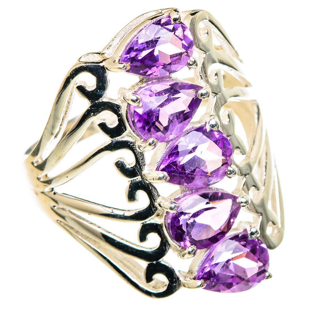 Amethyst Rings handcrafted by Ana Silver Co - RING98672