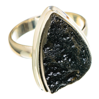 Tektite Rings handcrafted by Ana Silver Co - RING98674