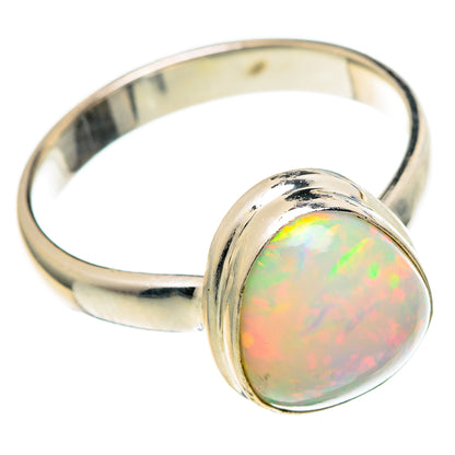 Ethiopian Opal Rings handcrafted by Ana Silver Co - RING98679