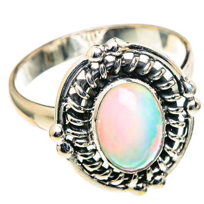 Ethiopian Opal Rings handcrafted by Ana Silver Co - RING98681