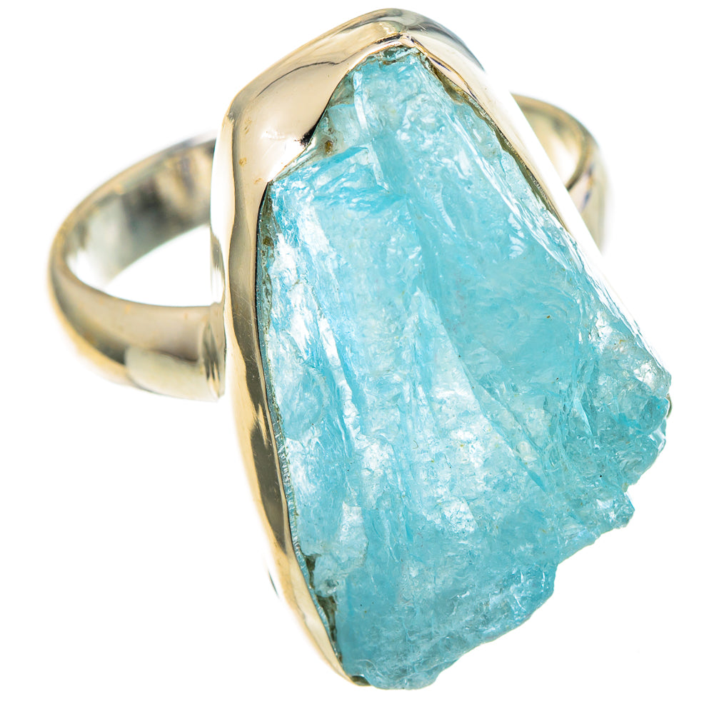 Aquamarine Rings handcrafted by Ana Silver Co - RING98688