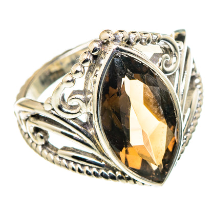 Smoky Quartz Rings handcrafted by Ana Silver Co - RING98694