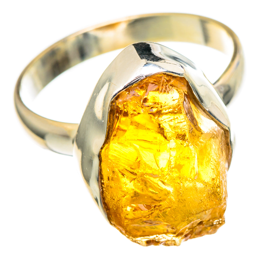 Citrine Rings handcrafted by Ana Silver Co - RING98697 - Photo 2