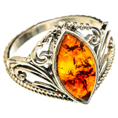 Baltic Amber Rings handcrafted by Ana Silver Co - RING98698