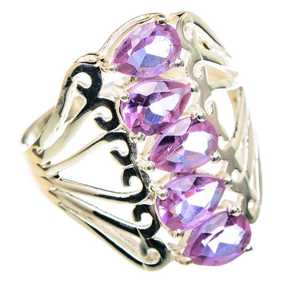 Color Change Alexandrite (lab.) Rings handcrafted by Ana Silver Co - RING98705