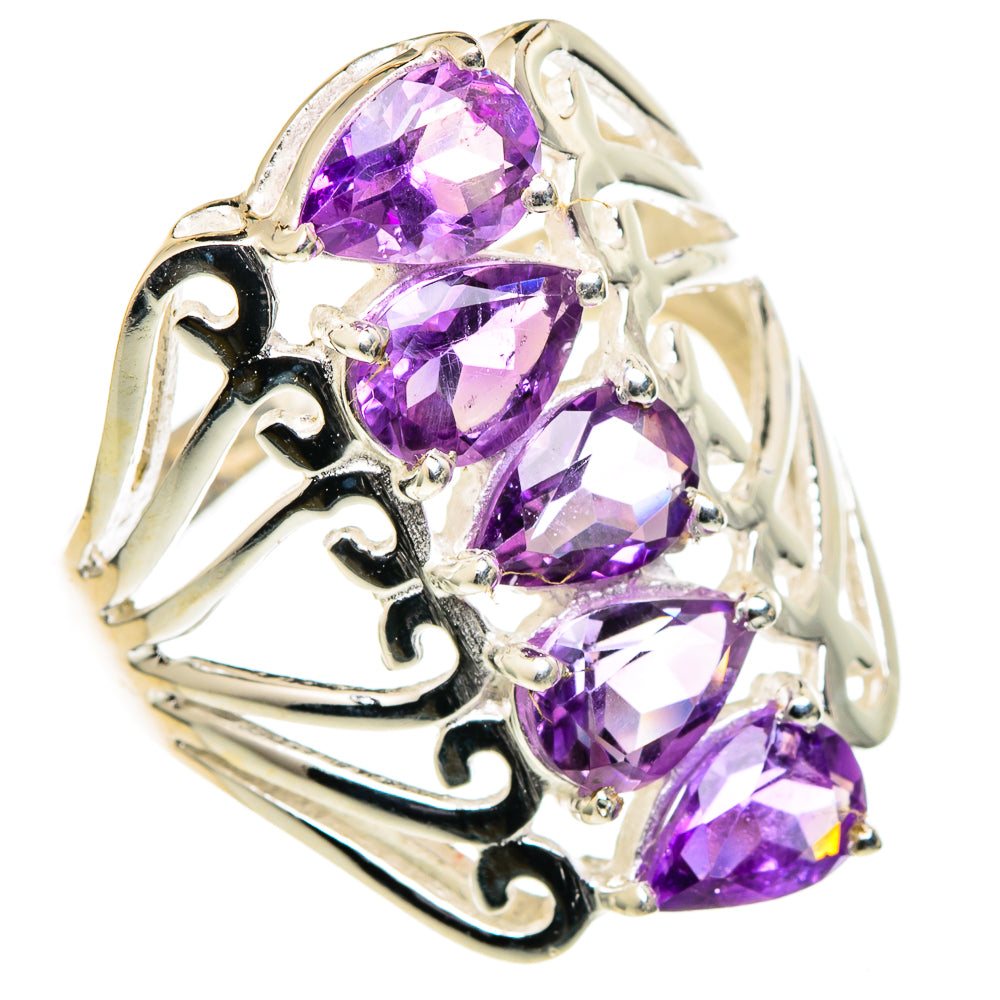Amethyst Rings handcrafted by Ana Silver Co - RING98712