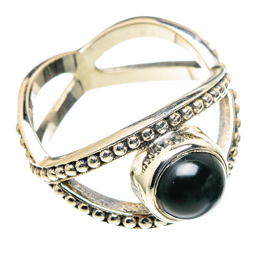 Black Onyx Rings handcrafted by Ana Silver Co - RING98715