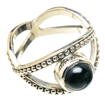 Black Onyx Rings handcrafted by Ana Silver Co - RING98715