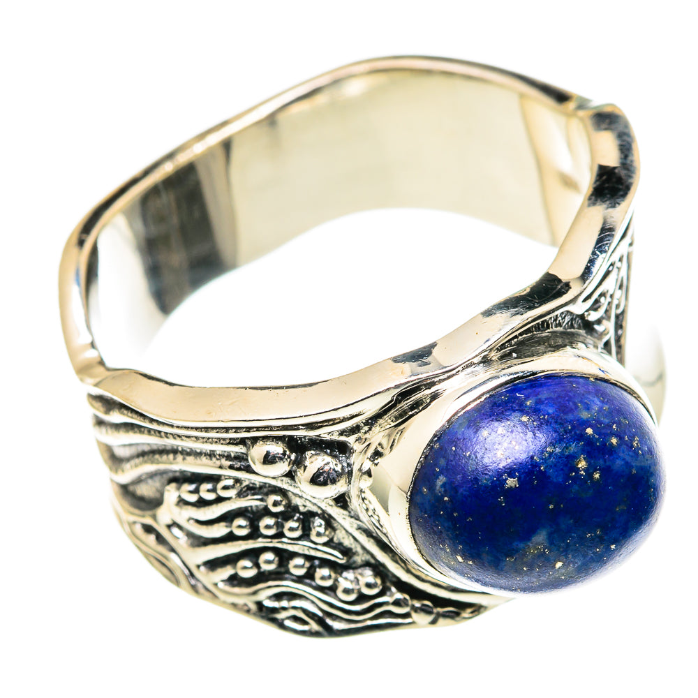 Lapis Lazuli Rings handcrafted by Ana Silver Co - RING98725