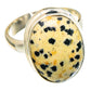 Dalmatian Jasper Rings handcrafted by Ana Silver Co - RING98734 - Photo 2