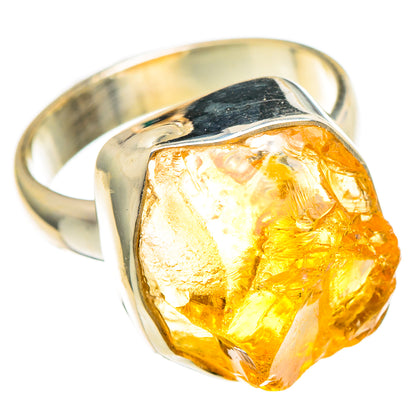 Citrine Rings handcrafted by Ana Silver Co - RING98736