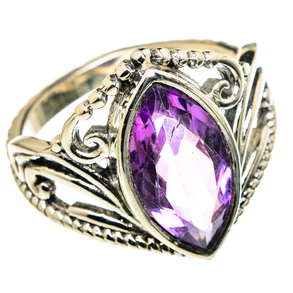 Amethyst Rings handcrafted by Ana Silver Co - RING98748