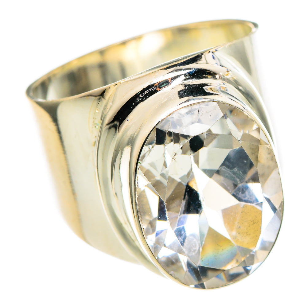 White Quartz Rings handcrafted by Ana Silver Co - RING98754