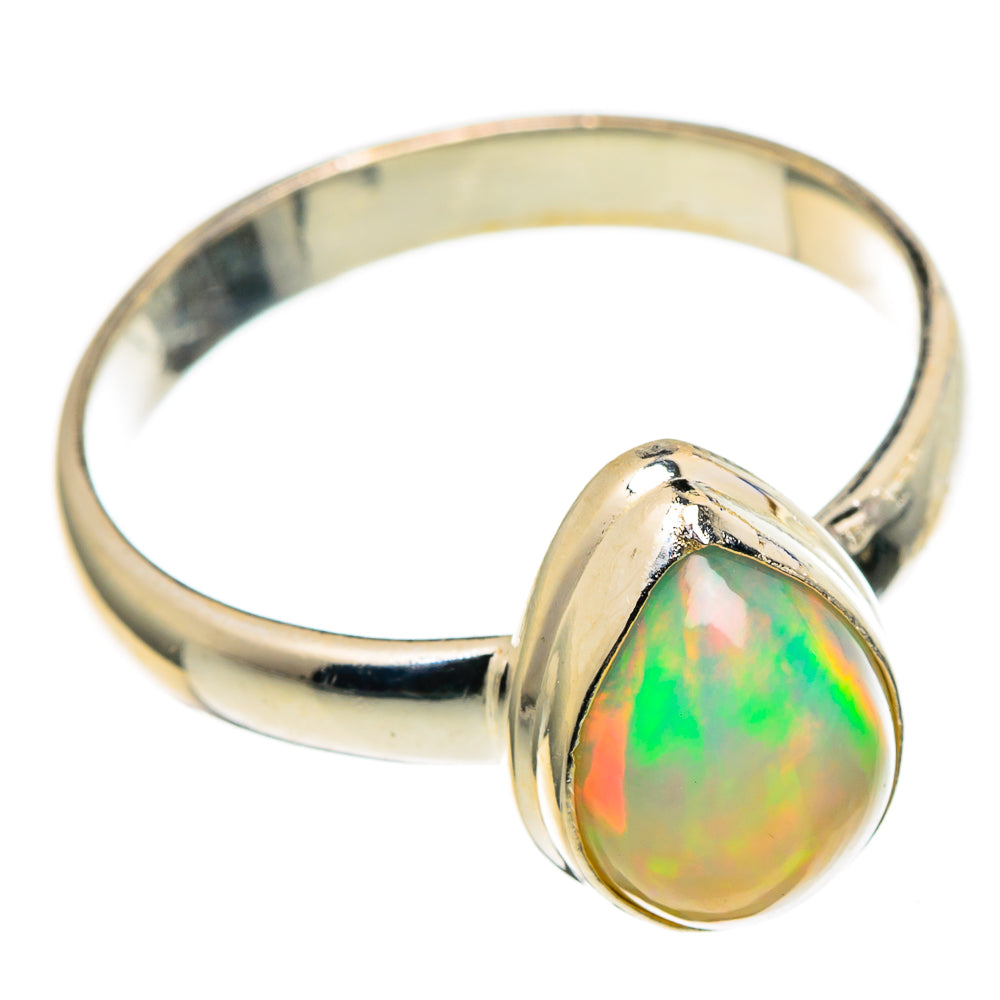Ethiopian Opal Rings handcrafted by Ana Silver Co - RING98758