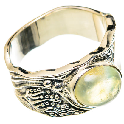 Prehnite Rings handcrafted by Ana Silver Co - RING98767 - Photo 2