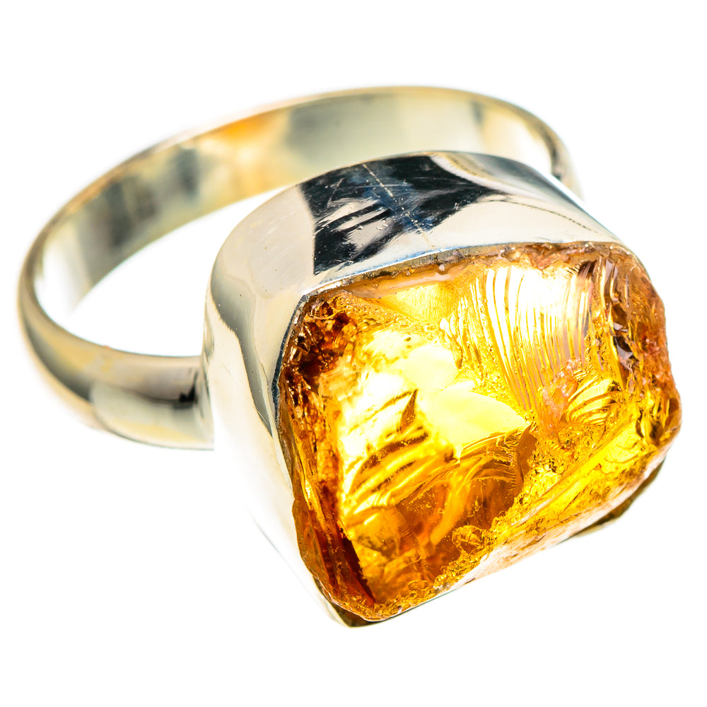 Citrine Rings handcrafted by Ana Silver Co - RING98771 - Photo 2