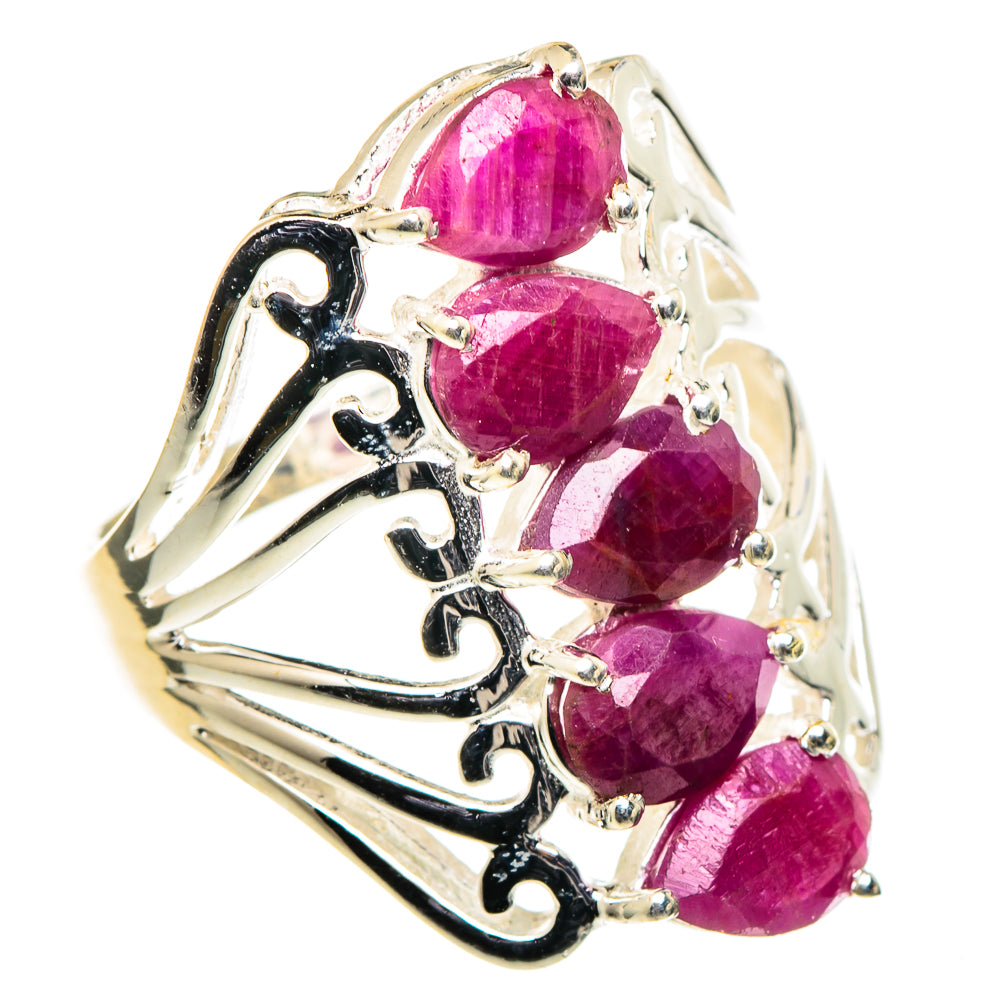 Ruby Rings handcrafted by Ana Silver Co - RING98774