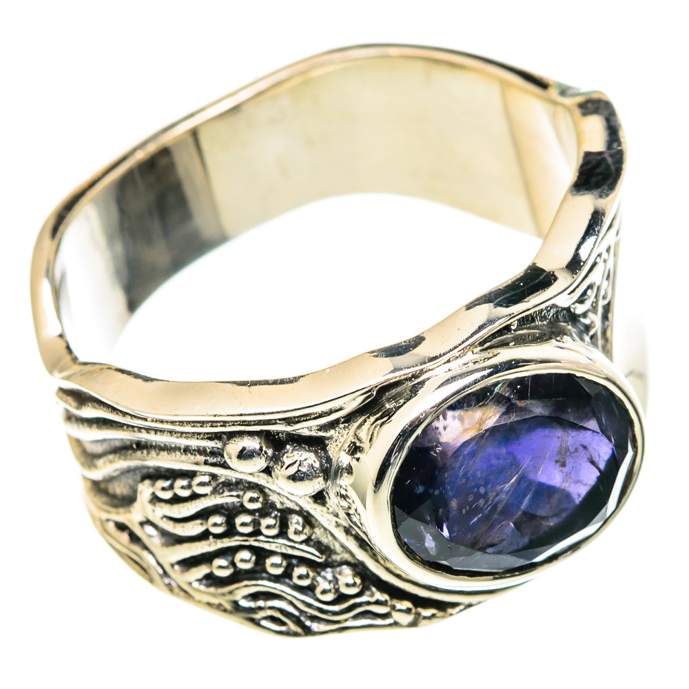 Violite Spinel Rings handcrafted by Ana Silver Co - RING98785 - Photo 2
