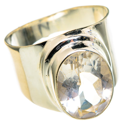 White Quartz Rings handcrafted by Ana Silver Co - RING98791