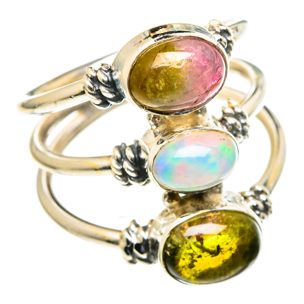 Ethiopian Opal Rings handcrafted by Ana Silver Co - RING98792