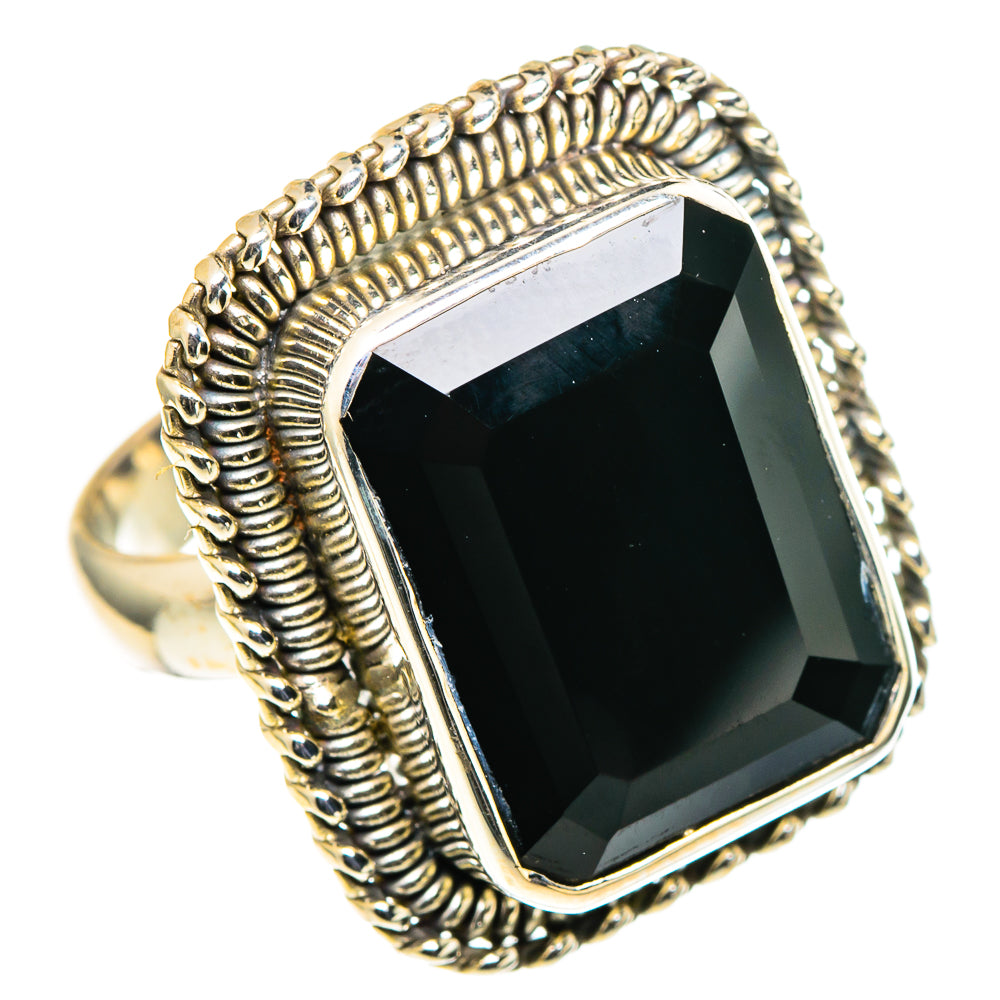 Black Onyx Rings handcrafted by Ana Silver Co - RING98835