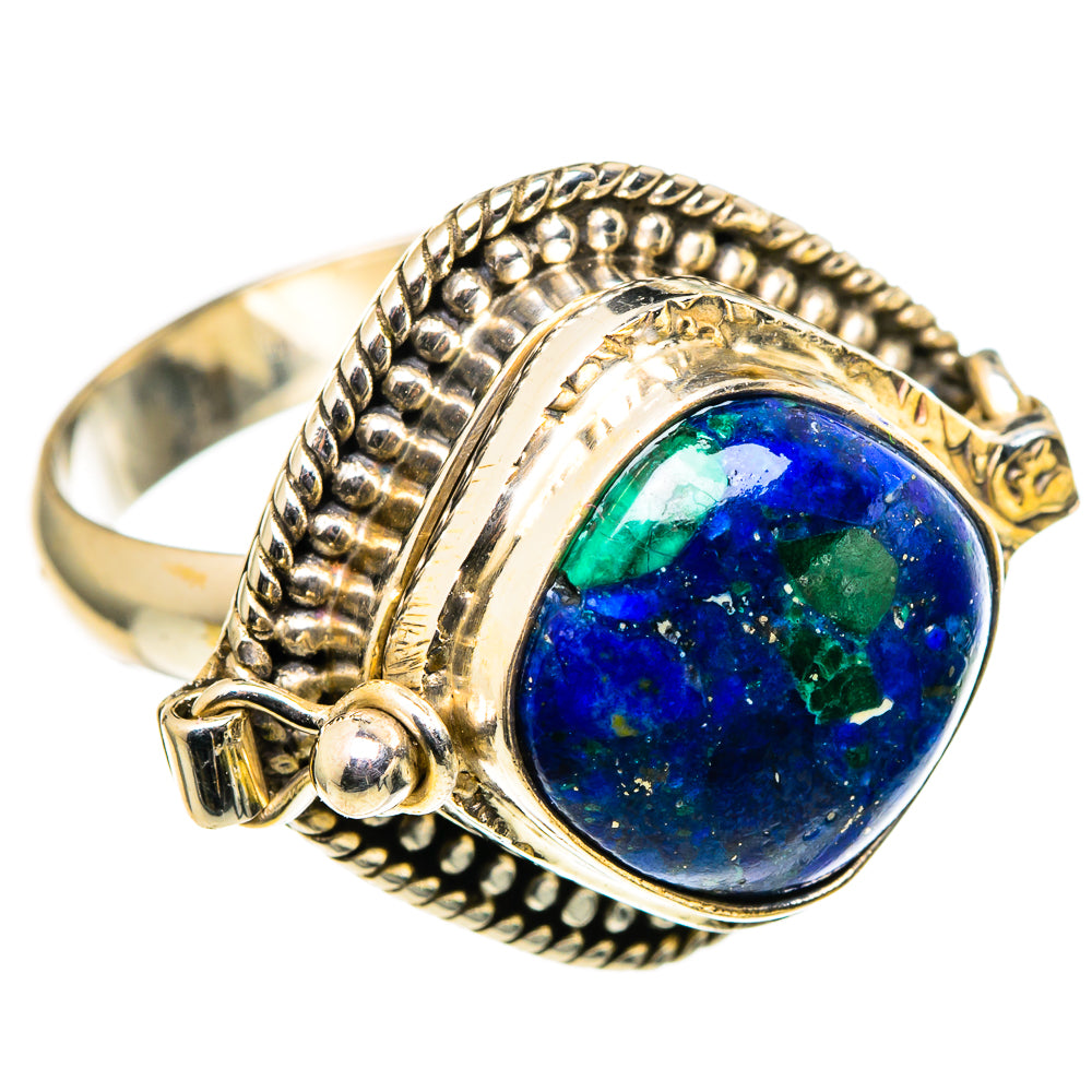 Azurite Rings handcrafted by Ana Silver Co - RING98843