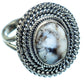 Dendritic Opal Rings handcrafted by Ana Silver Co - RING988448