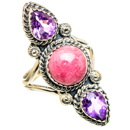 Rhodochrosite Rings handcrafted by Ana Silver Co - RING98845