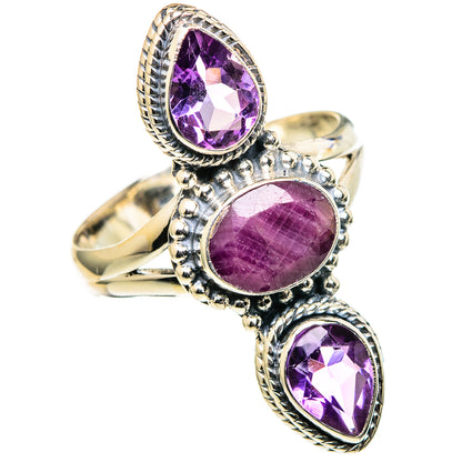 Ruby Rings handcrafted by Ana Silver Co - RING98847