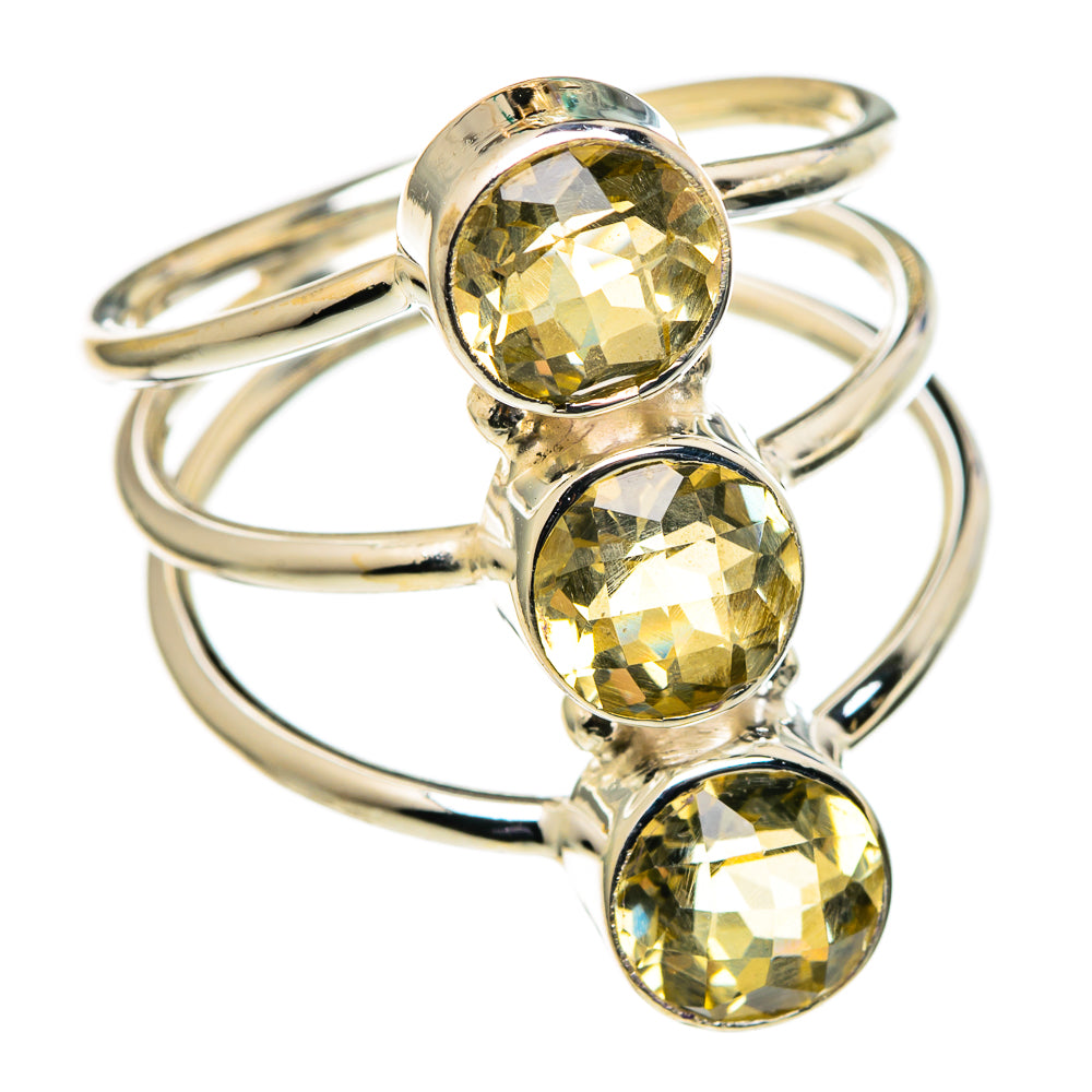 Citrine Rings handcrafted by Ana Silver Co - RING98848