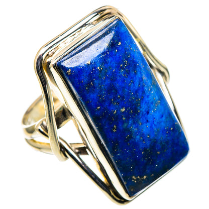 Lapis Lazuli Rings handcrafted by Ana Silver Co - RING98855