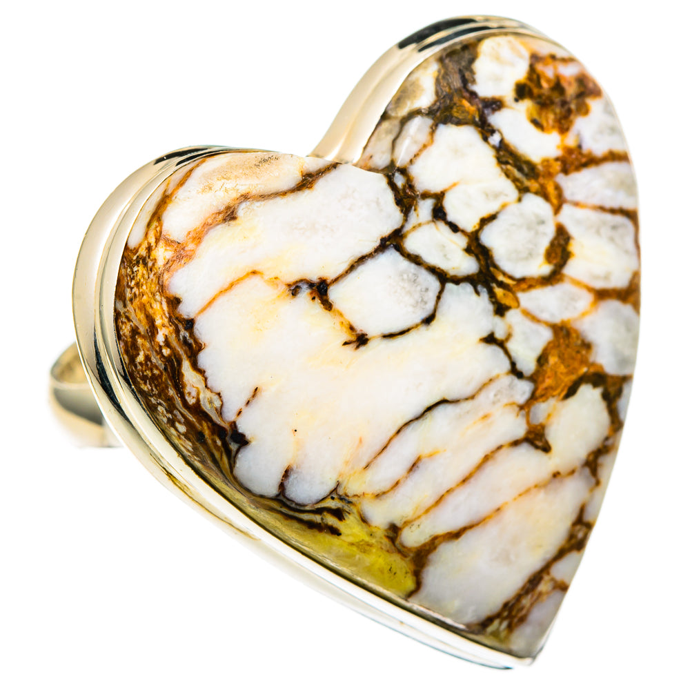 Peanut Wood Jasper Rings handcrafted by Ana Silver Co - RING98868
