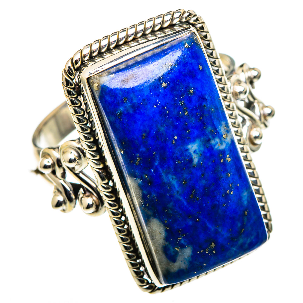 Lapis Lazuli Rings handcrafted by Ana Silver Co - RING98890