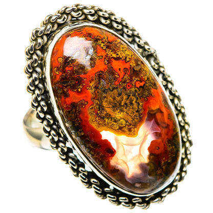 Mahogany Obsidian Rings handcrafted by Ana Silver Co - RING98901