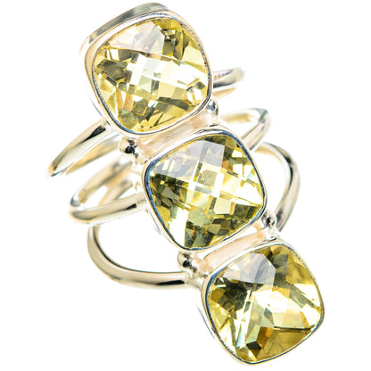 Citrine Rings handcrafted by Ana Silver Co - RING98906 - Photo 2
