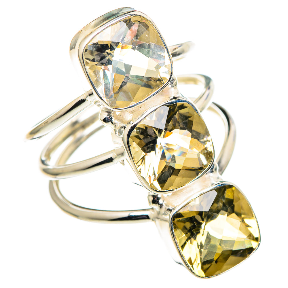 Citrine Rings handcrafted by Ana Silver Co - RING98907