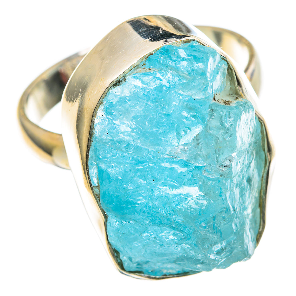 Aquamarine Rings handcrafted by Ana Silver Co - RING98909