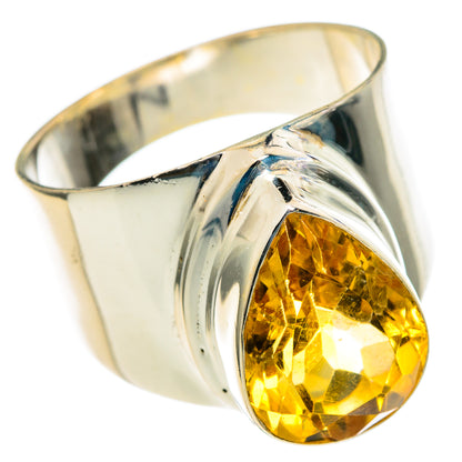 Citrine Rings handcrafted by Ana Silver Co - RING98919