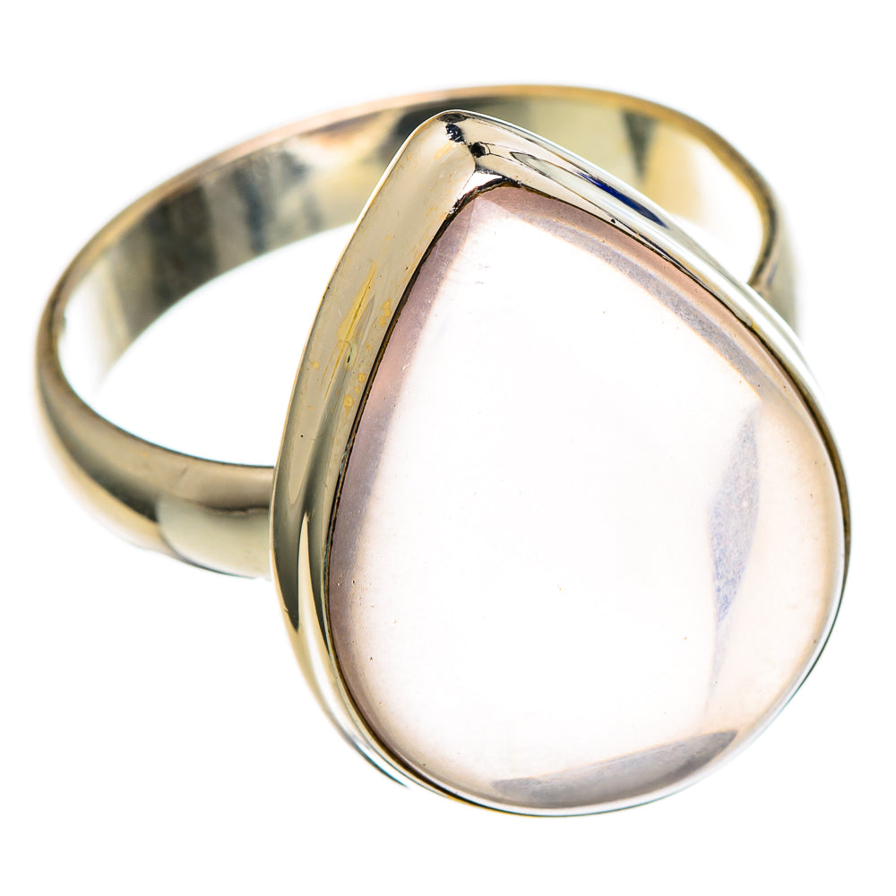 Rose Quartz Rings handcrafted by Ana Silver Co - RING98924