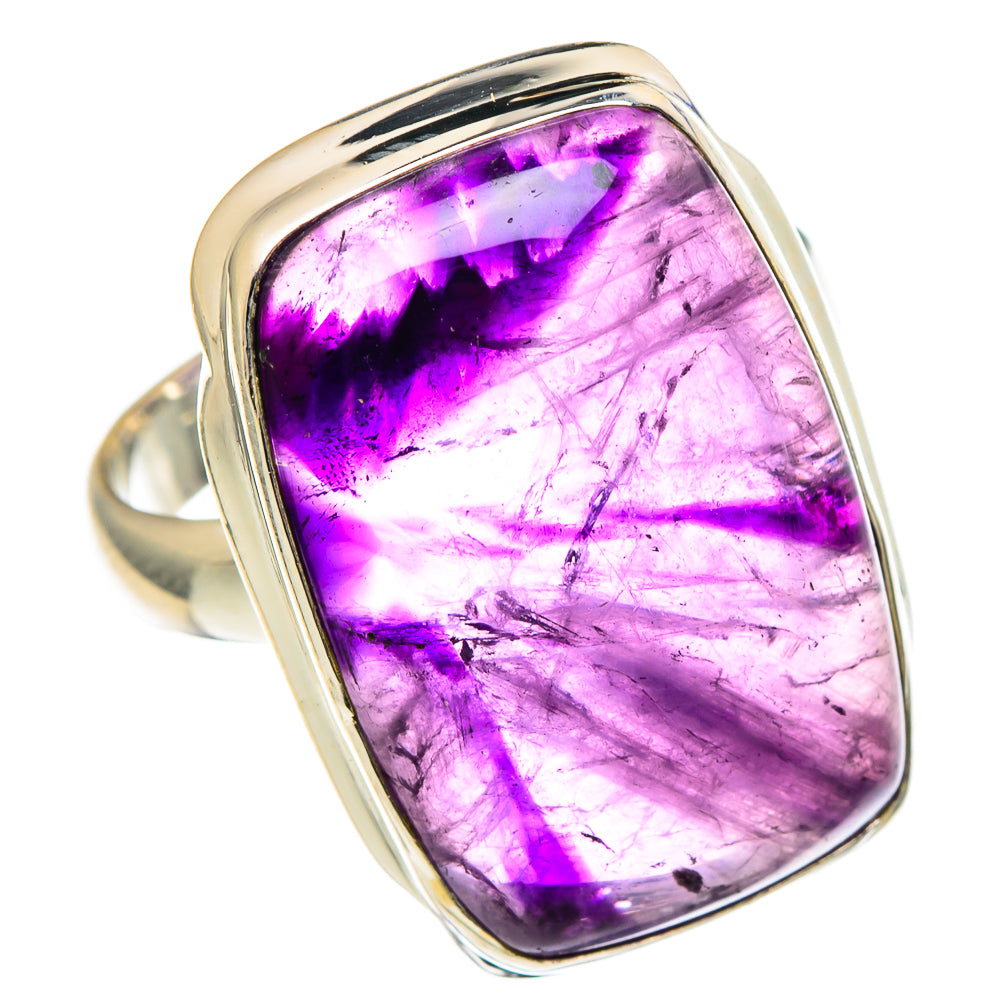 Star Amethyst Rings handcrafted by Ana Silver Co - RING98935