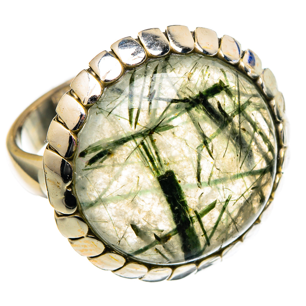 Tourmalinated Quartz Rings handcrafted by Ana Silver Co - RING98939