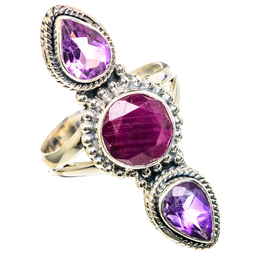 Ruby Rings handcrafted by Ana Silver Co - RING98942