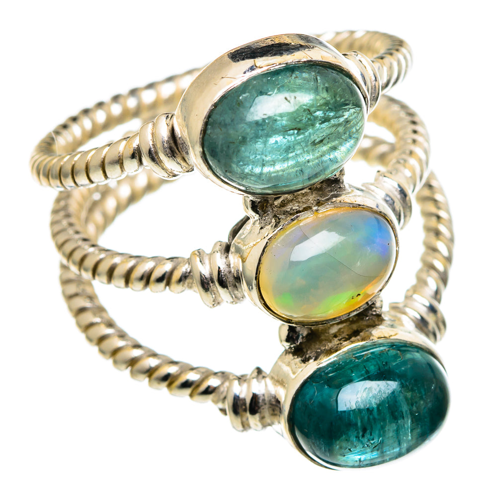 Ethiopian Opal Rings handcrafted by Ana Silver Co - RING98946